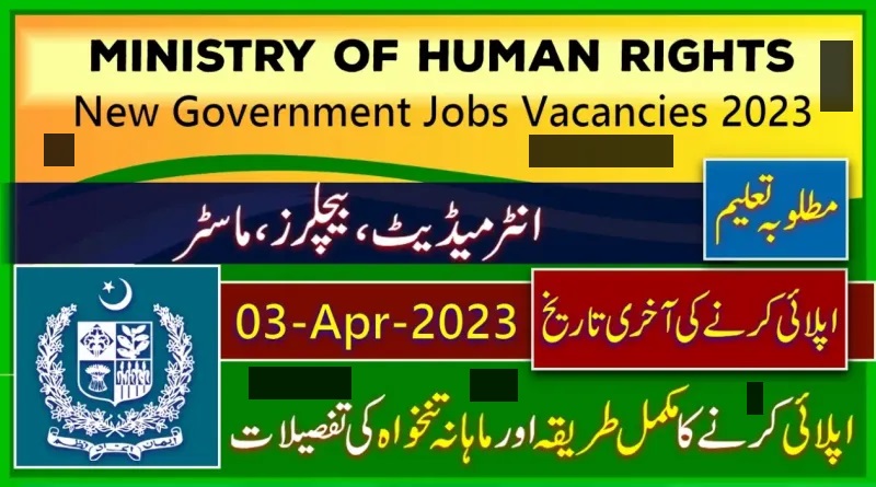 Ministry of Human Rights New Jobs 2023 - Human Rights Jobs